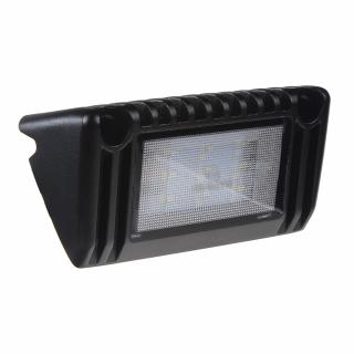 LED svetlo nástenné, 10-30V, 9x1W, čierne, 129x60x43mm