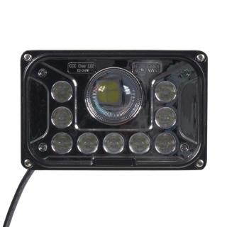 LED svetlo obdĺžnikové, 13x LED (42W), 165x107x90mm