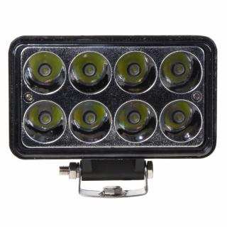 LED svetlo obdĺžnikové, 8x3W, ECE R10 150 x 90 mm