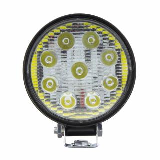 LED svetlo okrúhle, 9x3W, pozičné svetlo, ECE R10