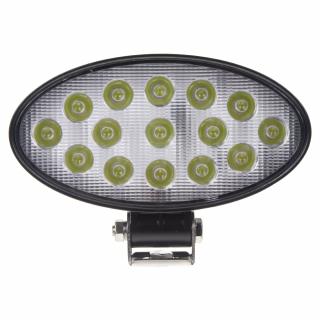 LED svetlo oválne, 15x3W, ECE R10