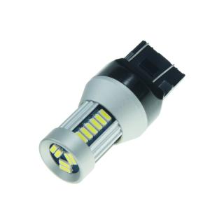LED T20 (7443) biela, 12-24V, 30LED/4014SMD - dvojvlákno