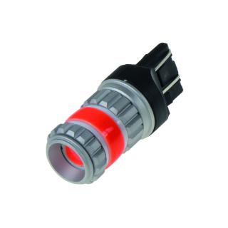 LED T20 (7443) červená, COB 360⁰, 9-60V, 12W