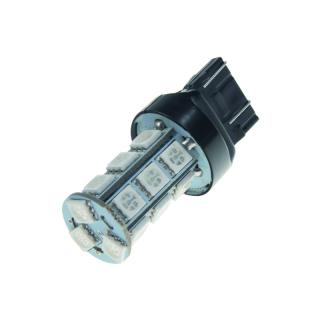 LED T20 (7443) oranžová, 12V, 18LED/3SMD