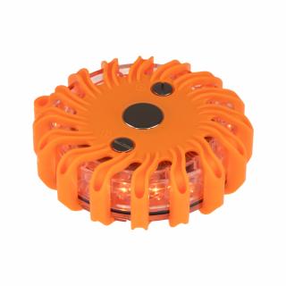 LED výstražné svetlo 16LED, oranžové