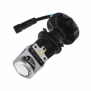 LENS LED H4 biela, 9-32V, 5000LM chip G-XP x3