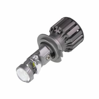LENS LED H7 biela, 9-32V, 6000LM chip GC x8