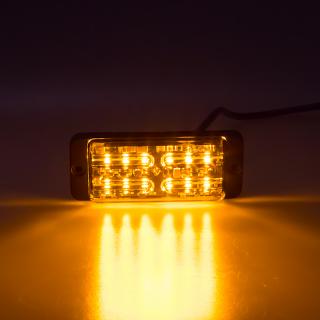 LINEAR LED dual 12x5W LED, 12-24V, oranžový, ECE R65