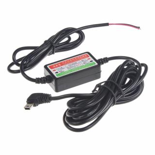 Menič napätia 12-24/5V, 2,1A Mini USB