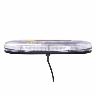 Mini LED rampa, oranžová, 48xLED, 12-24V, ECE R65, pevná montáž
