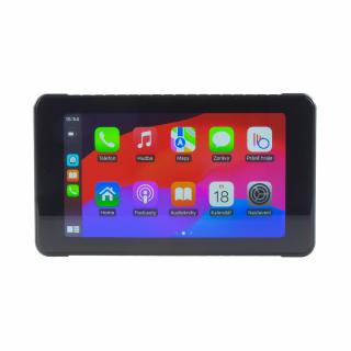 Monitor 5" na motocykel s Apple CarPlay, Android auto, Bluetooth, micro SD