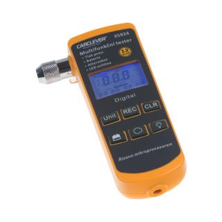 MULTI tester 4v1 TPMS/batérie/nabíjanie/lampička