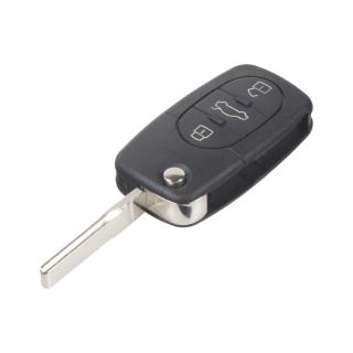 Náhr. obal kľúče pre VW, 3-tlačítkový, oválne tlačidlá