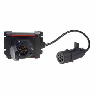 Napájací adaptér 24V-12V 7pin(ISO1185) - 7pin