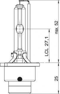 OSRAM 12V D2S 35W xenárk (1ks)