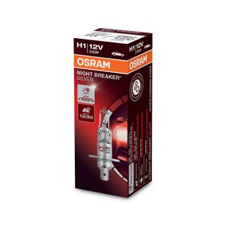 OSRAM 12V H1 55W night breaker silver (1ks)