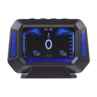 Palubný DISPLEJ 3,2" LCD, GPS merač rýchlosti so vstavaným viacosým gyroskopom