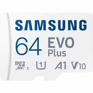 Pamäťová karta MicroSDXC 64GB 160M + adaptér, SAMSUNG EVO Plus