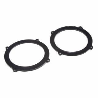 PLAST pre repro Audi A3 trojdverové - zadná doska 165mm; Mercedes E predný