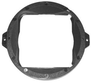 PLAST pre repro Audi A4 -2000 zadné plato, A3 7/1996-4/2003 165 mm