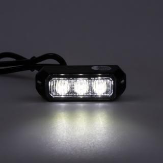 PREDATOR 3x3W LED, 12-24V, biely, ECE R10