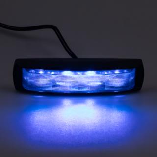 PREDATOR 6x3W LED, 12-24V, modrý, ECE R65