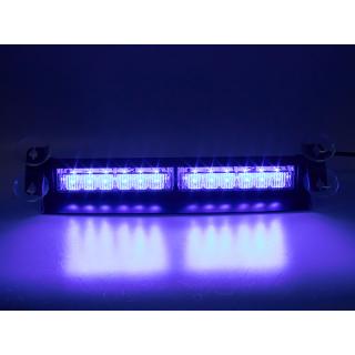 PREDATOR LED vnútorné, 12x3W, 12-24V, modrý, 356mm, ECE R10