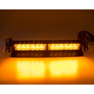 PREDATOR LED vnútorné, 12x3W, 12-24V, oranžový, 356mm, ECE R10