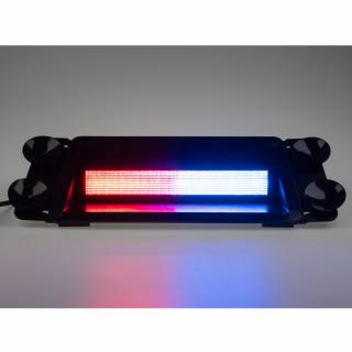 PREDATOR LED vnútorné, 24x LED 1,5 W, 12/24V, červeno-modrý, ECE R10