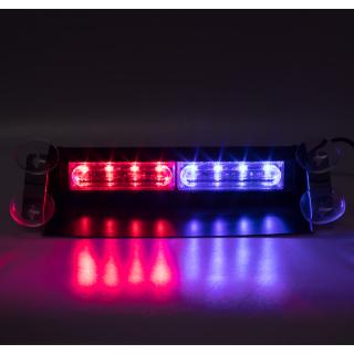 PREDATOR LED vnútorné, 8x LED 3W, 12V, modro-červený