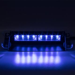 PREDATOR LED vnútorné, 8x LED 3W, 12V, modrý