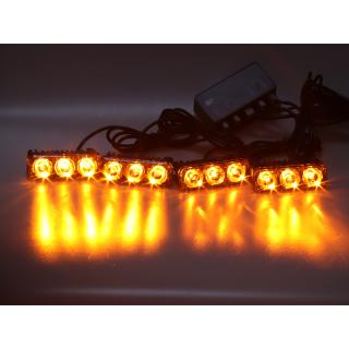 PREDATOR LED vonkajší, 12x LED 1W, 12V, oranžový