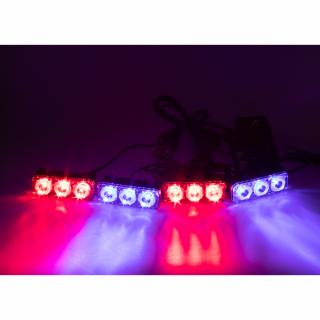 PREDATOR LED vonkajší bezdrôtový, 12x LED 1W, 12V, modročervený