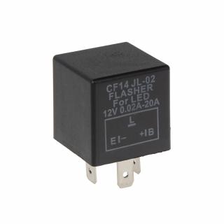 Prerušovač blinkrov LED, 12V,0,02-20A pre európske vozidlá