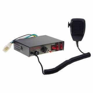 Profesionálny výstražný systém s mikrofónom 100W