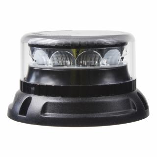 PROFI LED maják 12-24V 12x3W červený číry 133x76mm, ECE R10