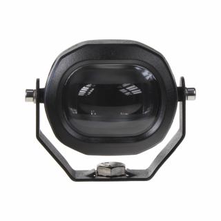 PROFI LED výstražné svetlo-pruh 10-80V 1x6W modré, 79,5x65mm, ECE R10