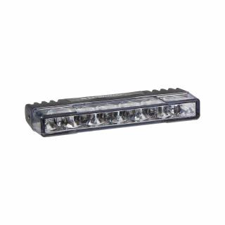 PROFI SLIM výstražné LED svetlo vonkajšie, do mriežky, modrej, 12-24V, ECE R65