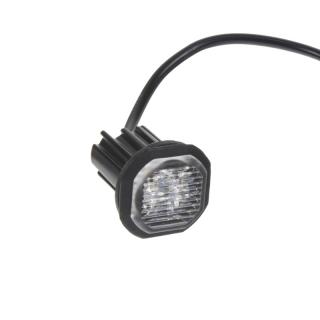 PROFI výstražné LED svetlo vonkajšie modré, 12-24V, ECE R65
