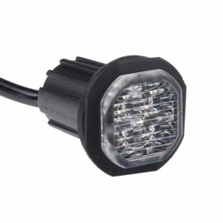 PROFI výstražné LED svetlo vonkajšie oranžové, 12-24V, ECE R65