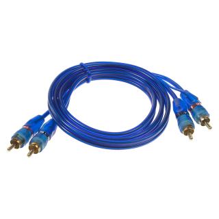 RCA audio kábel BLUE BASIC line, 1m