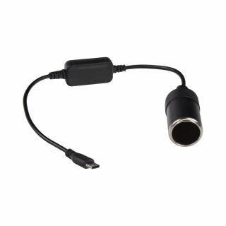 Redukcia s meničom napätia USB-C/CL zásuvka - 5V/12V, 1A