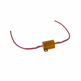 Rezistor pre žiarovku 12V/10W, 25 ohm, hliníkové púzdro