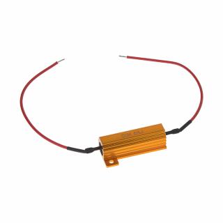 Rezistor pre žiarovku 12V/21W, 6 ohm, hliníkové púzdro