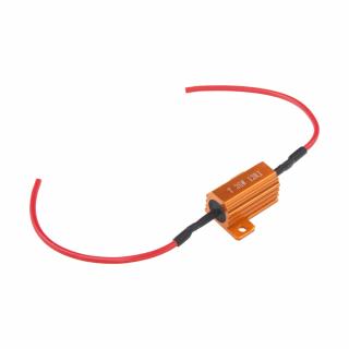 Rezistor pre žiarovku 24V/21W, 12 ohm, hliníkové púzdro