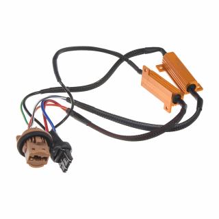 Rezistor pre žiarovku T20 (7443) 12V/21W, 6 ohm, hliníkové púzdro