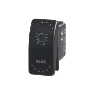 Rocker spínač MAJÁK 12/24V