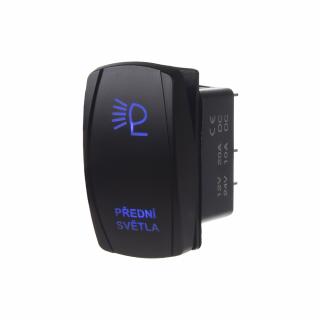 Rocker2 spínač PREDNÉ SVETLÁ 12/24V