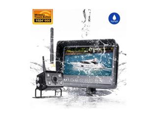 SET bezdrôtový digitálny kamerový systém s monitorom 7" AHD, vodeodolný