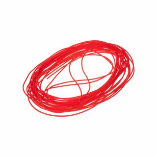 Silikónová bužírka 1,5mm červená 10m